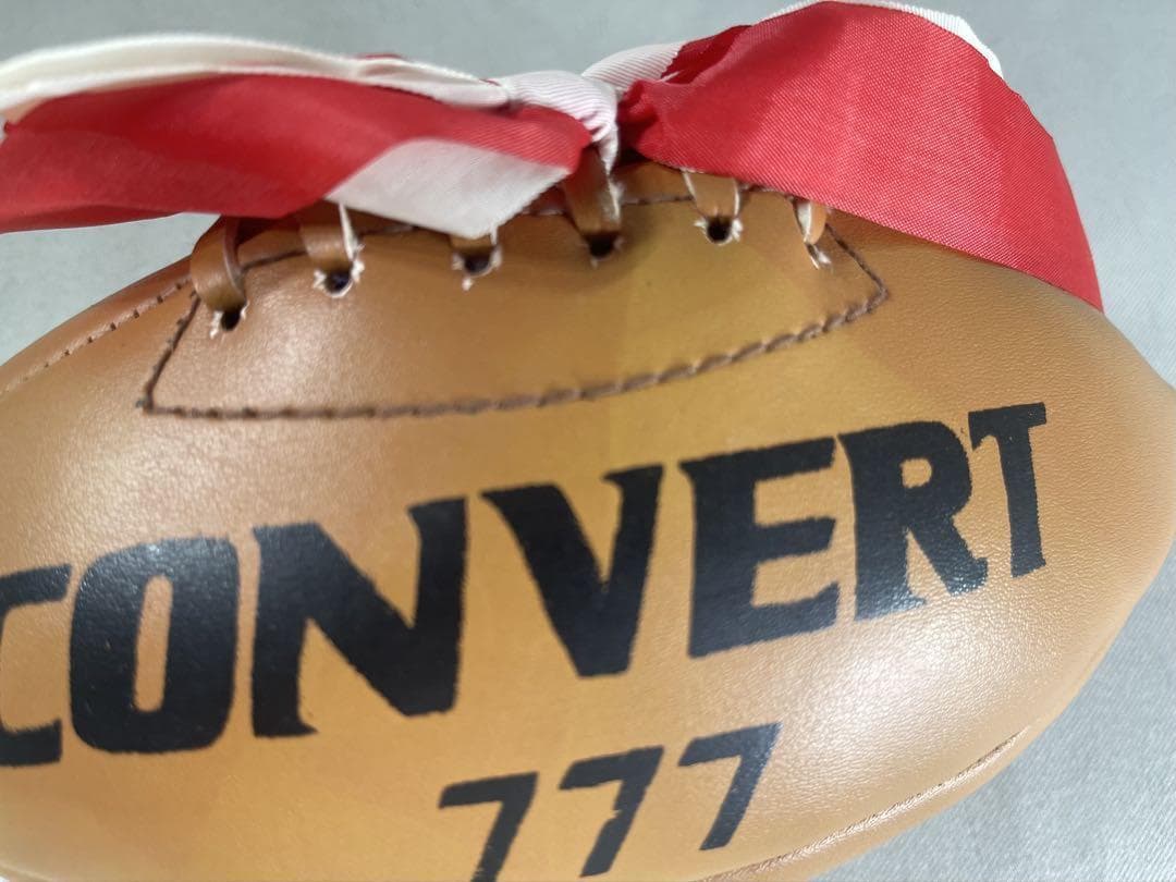 CONVERT 777 ラグビーボール レトロ 当時モノ 美品 U16
