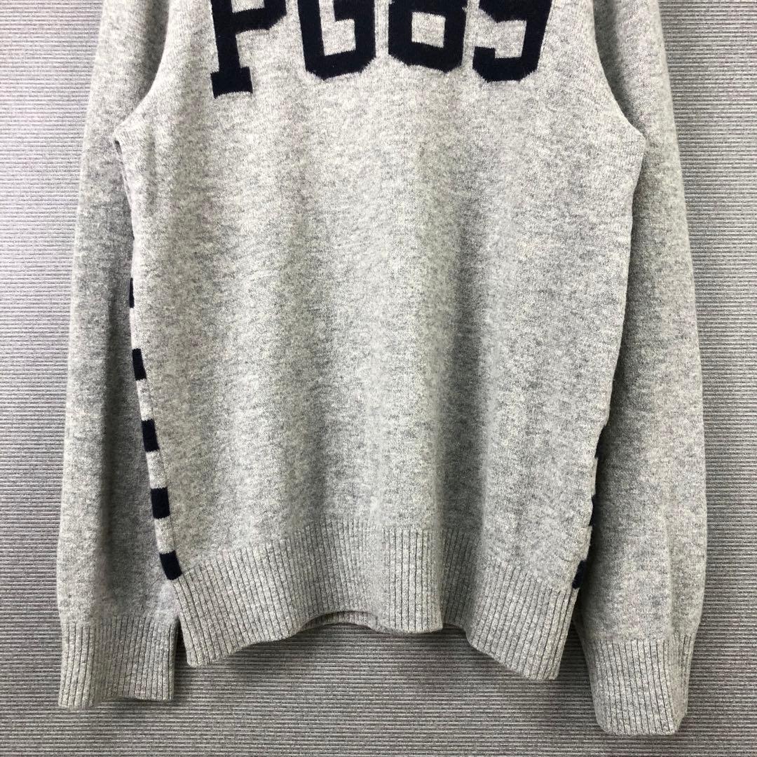 PEARLY GATES ウール カシミヤ ニット 4 グレー