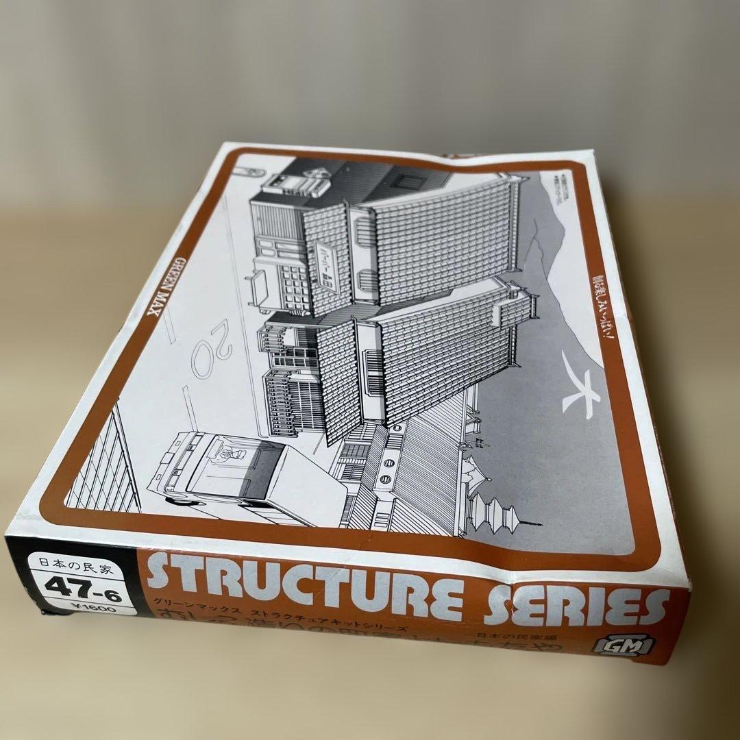 GREEN MAX 建築模型日本民家商家街景47系 全6種セット未組立