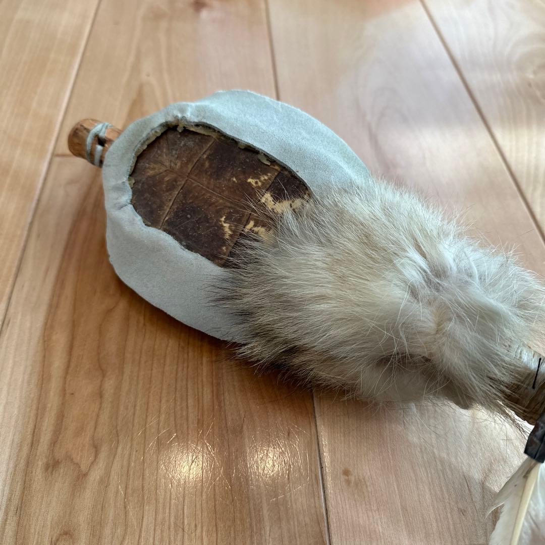 ネイティブアメリカン 鳴り物 TURTLE SHELL RATTLE - メルカリ