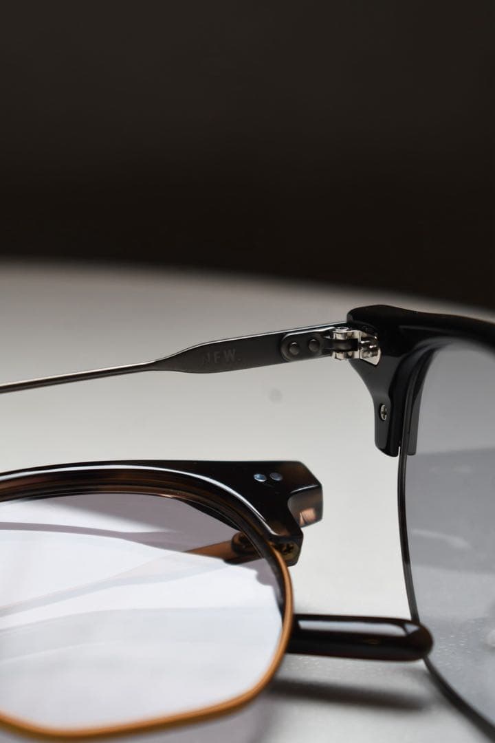 【送料無料】NEW. WILLEM サングラス　BLK　ほぼ新品　自宅試着のみ