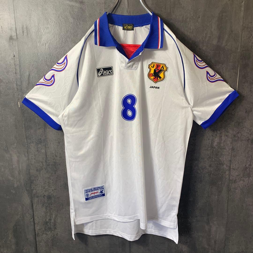 asics 日本代表 1998年 中田英寿 ユニフォーム 1998-1999 日本代表