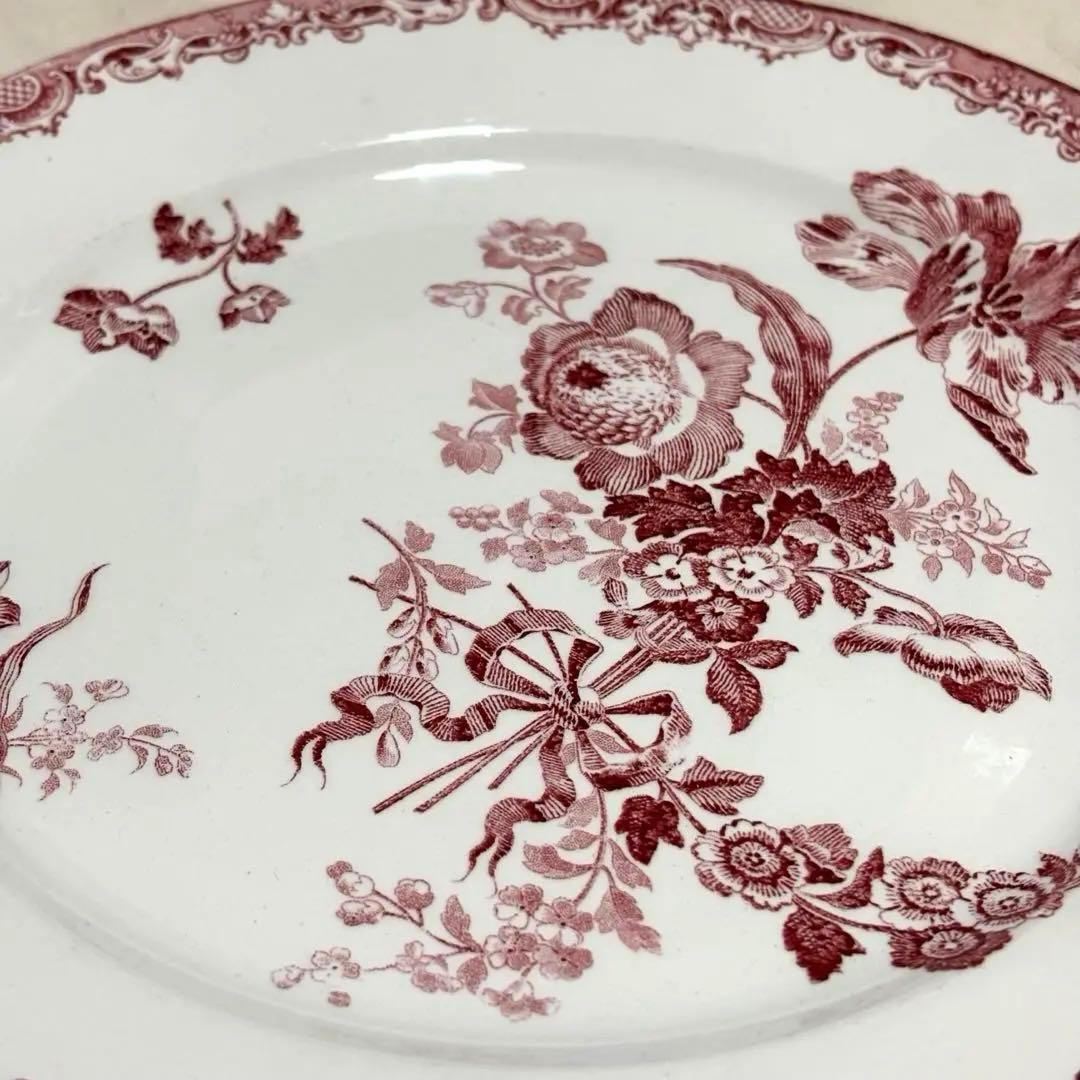 ①サルグミンヌ FONTANGES ディナープレート フランスアンティーク