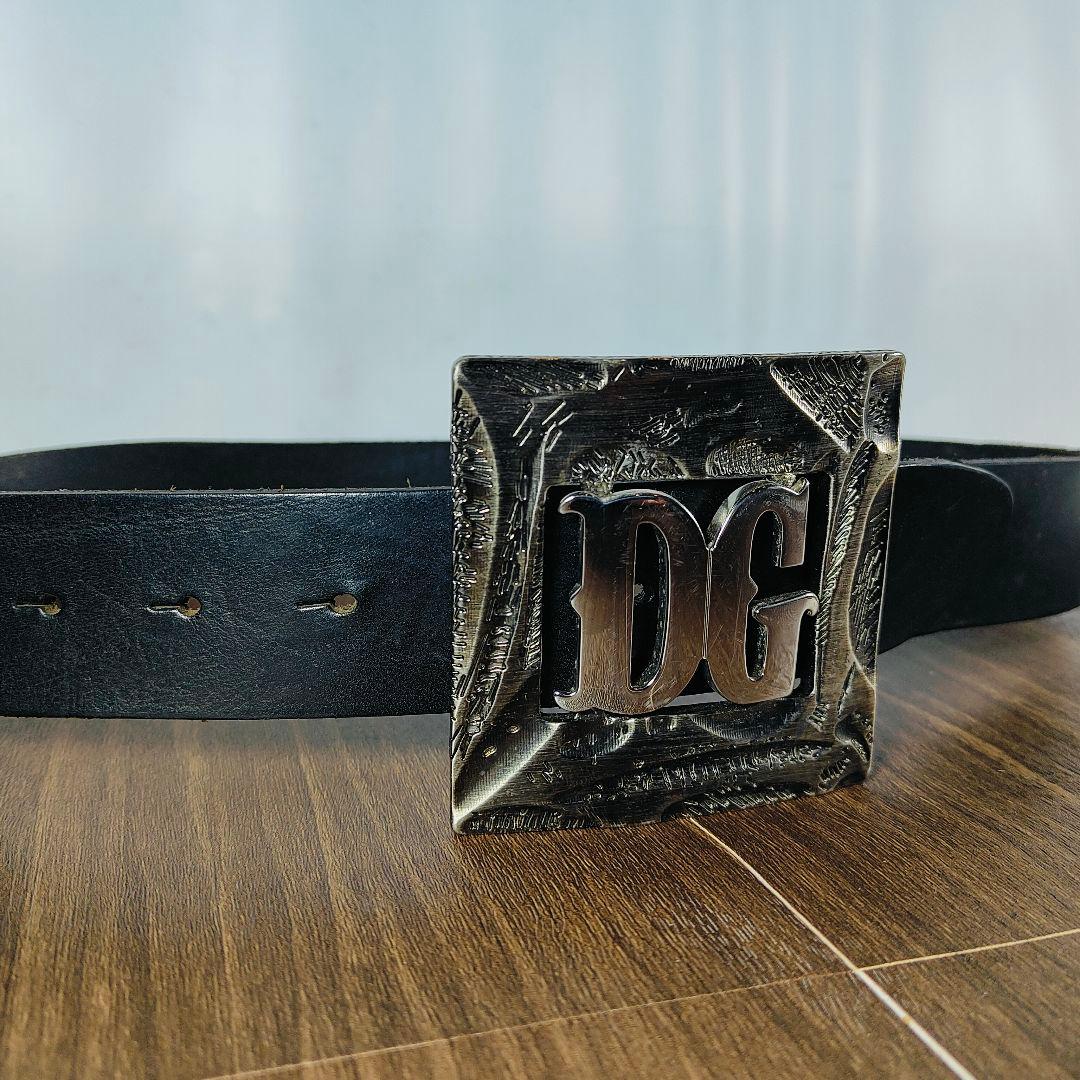 まこ　　　　　　　　　　　　　　【極艶黒本革】DG ドルガバ