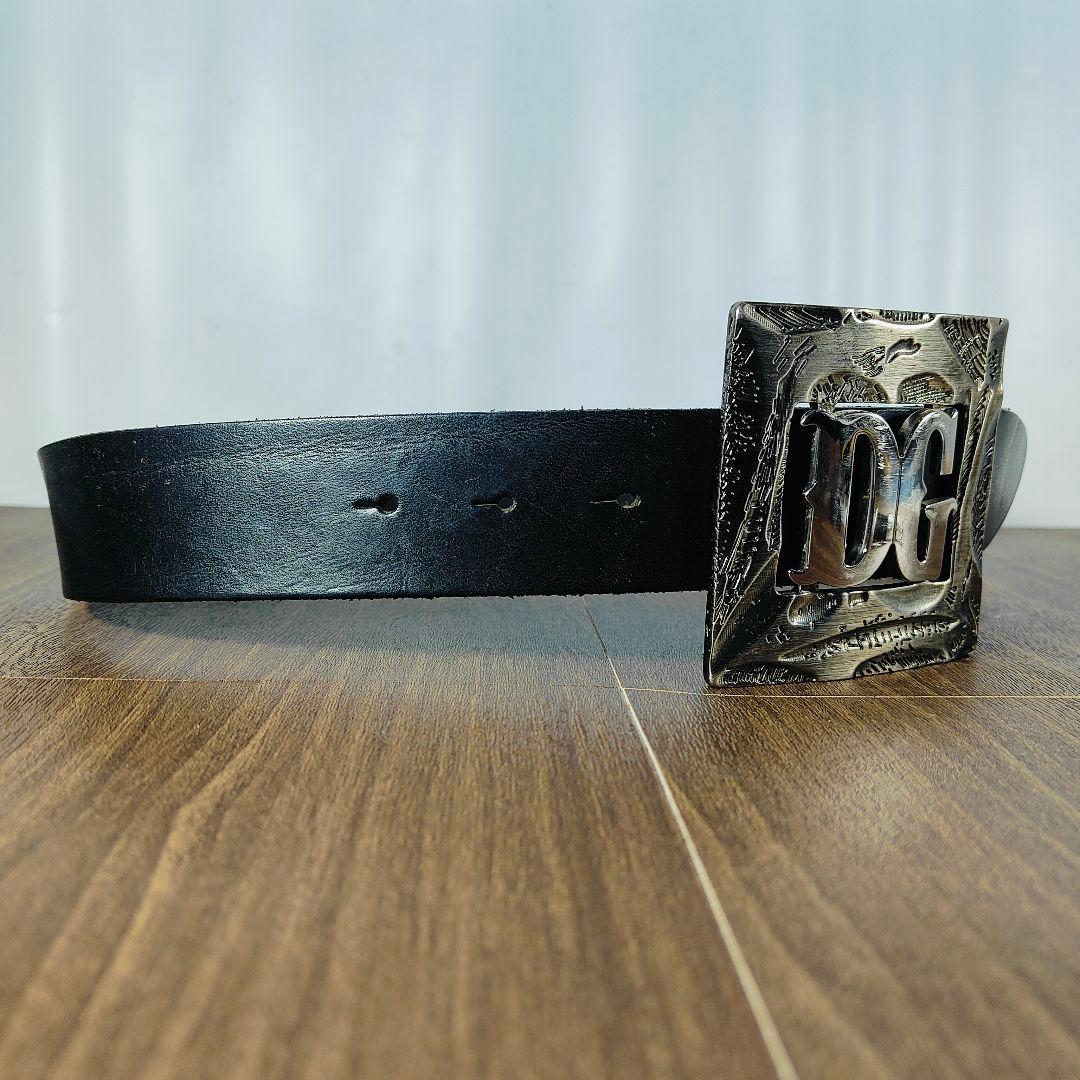 まこ　　　　　　　　　　　　　　【極艶黒本革】DG ドルガバ