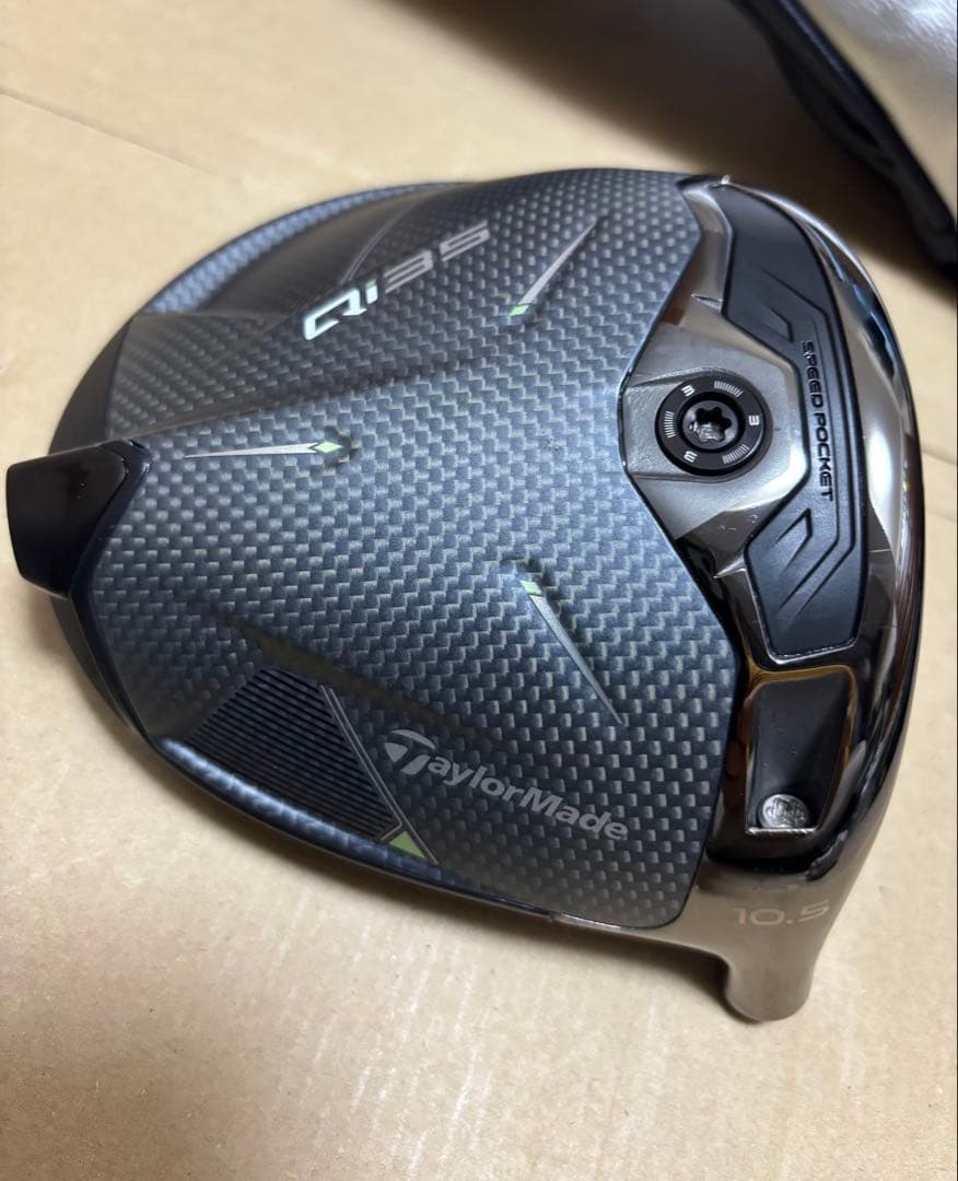 美品！テーラーメイド Qi35 ドライバー 10.5° ヘッド単品 TaylorMade（テーラーメイド） 【USモデル／ヘッド単体】 Qi 35