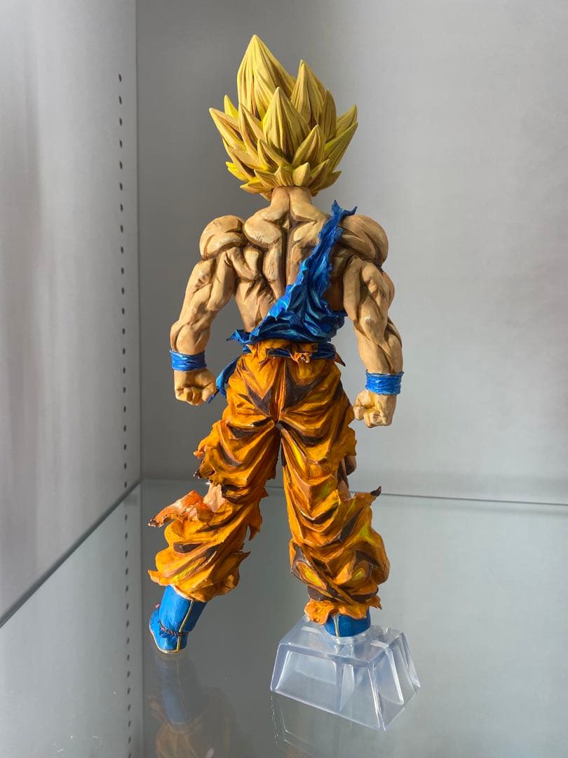 リペイント品】一番くじ ドラゴンボール 孫悟空 超サイヤ人 リペイント