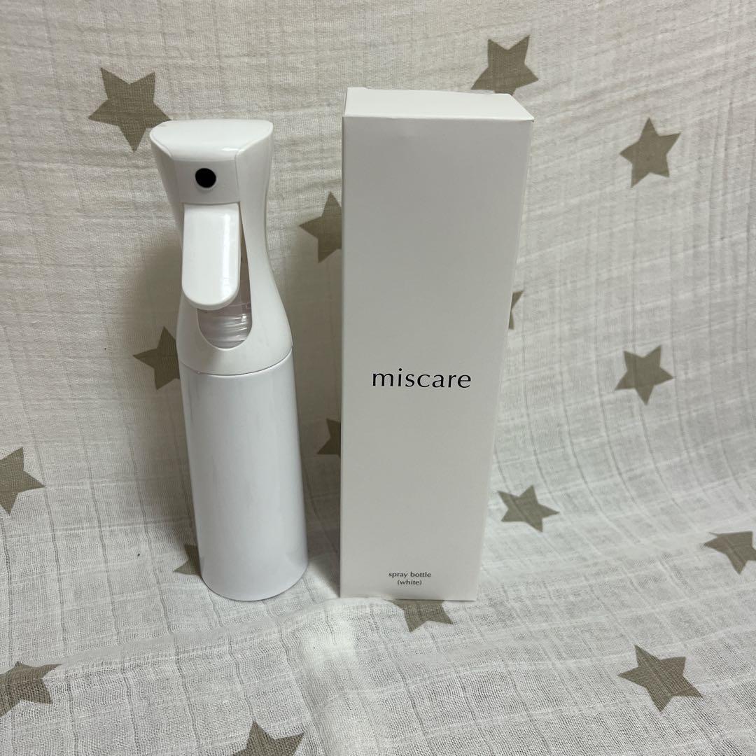 miscare(ミスケア) スプレーボトル 霧吹き ホワイト 300ml - メルカリ