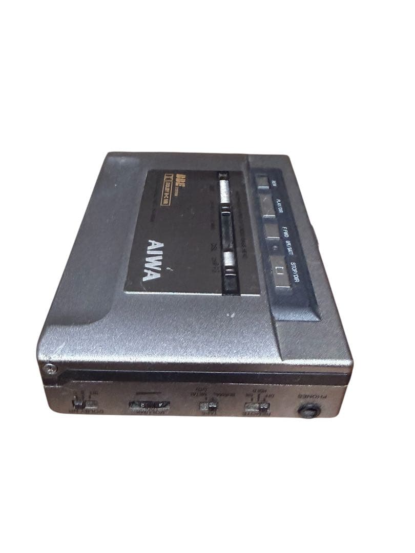 AIWA HS-PX50 シルバー ポータブルカセットプレーヤー 現状品