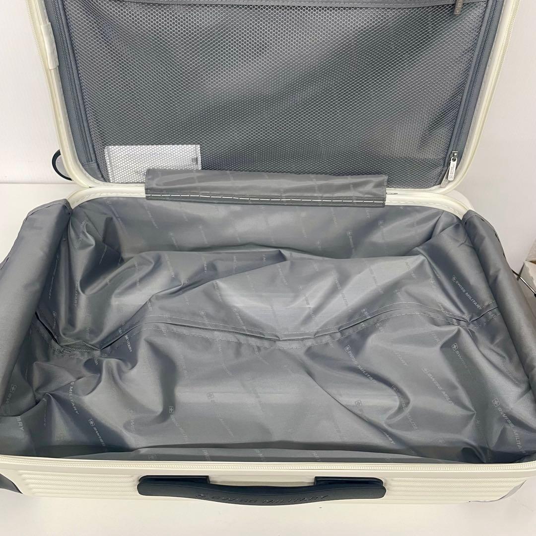 スイスミリタリー スーツケース 38.5L 機内持ち込みサイズ バニラホワイト