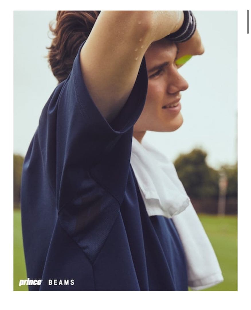 prince BEAMS コラボ Tシャツ S ネイビーの通販はau PAY マーケット