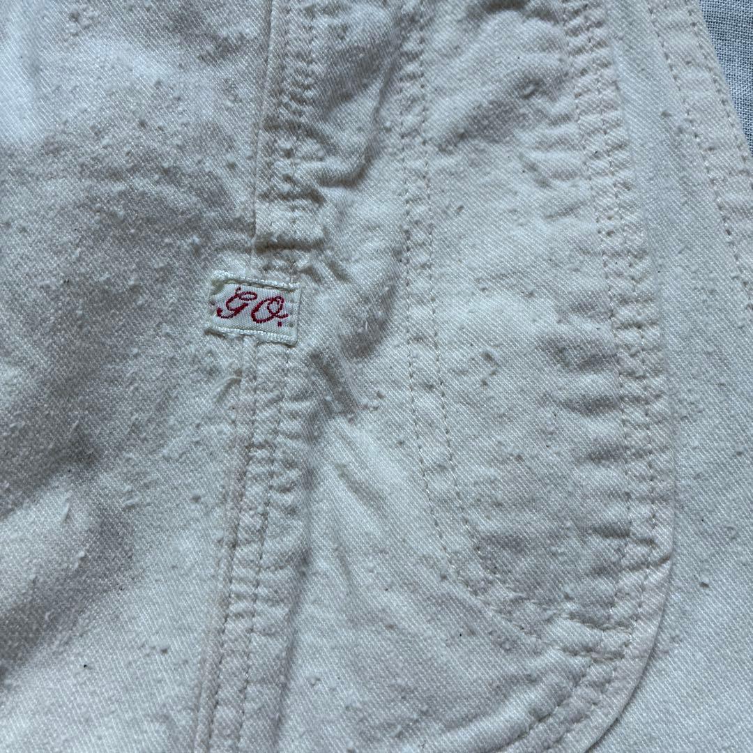 GO TO HOLLYWOOD ホワイトデニムオーバーオール 160 - パンツファッション