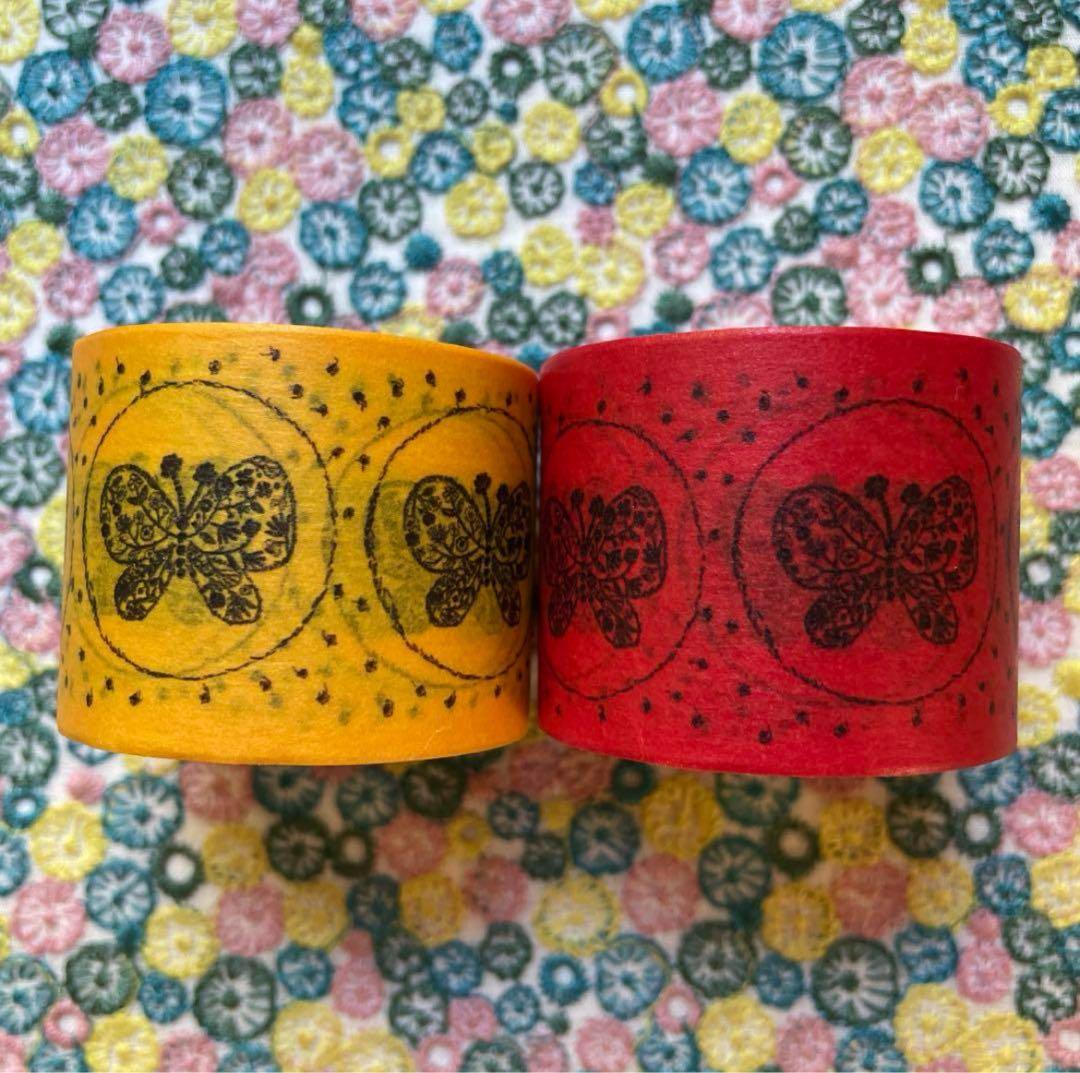 40cm切売り】ミナペルホネン マスキングテープ つづく展 風景の色 2