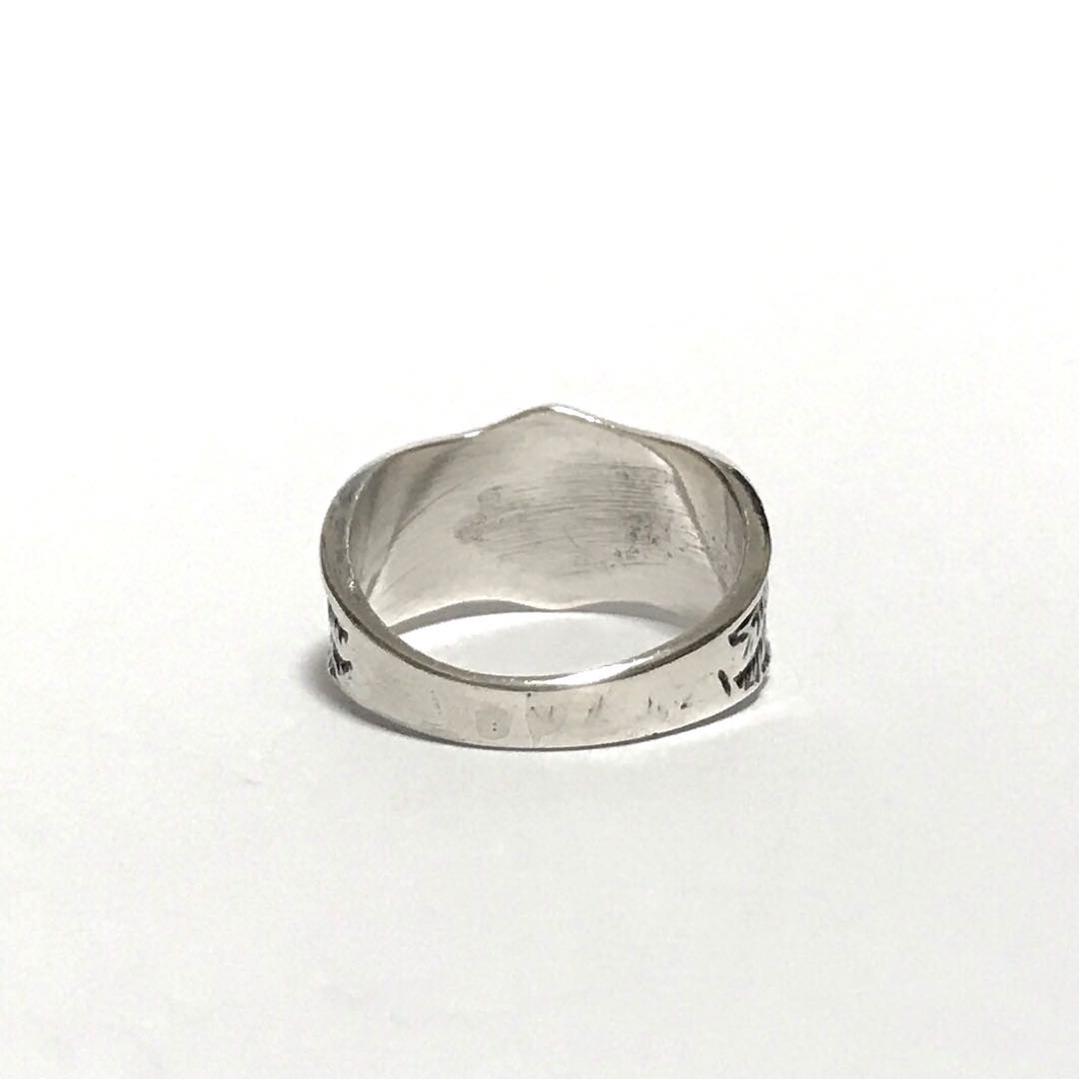 ハーレーダビッドソン 925 シルバーリング 18号 フェザー 1970年代