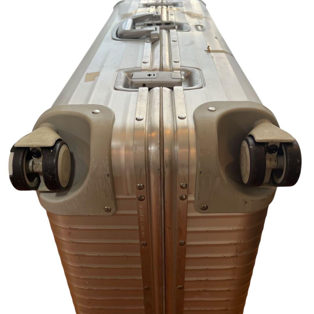 RIMOWA 930.77廃盤 TOPASアルミジャンボトロリー 104L 4輪 - メルカリ