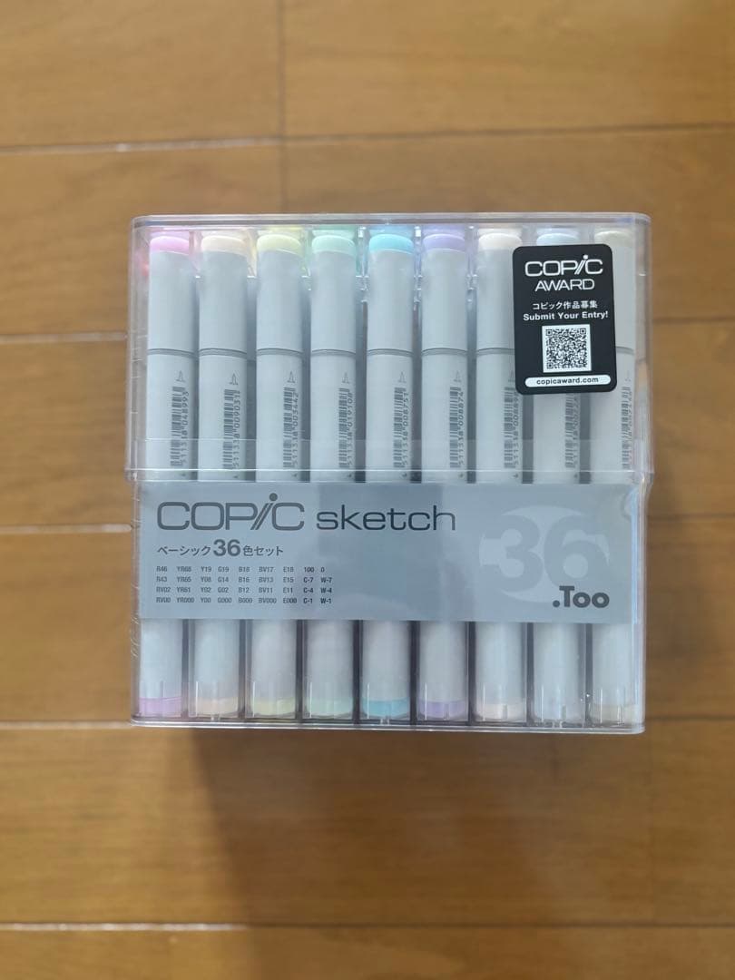 【未開封】 【美品】コピックスケッチ ベーシック36色セット コピックスケッチ ベーシック36色セット - コピック公式サイト