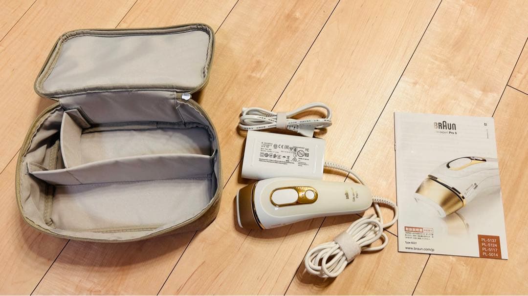 BRAUN 脱毛器Silk-expert Pro 5 PL5137 海外購入品