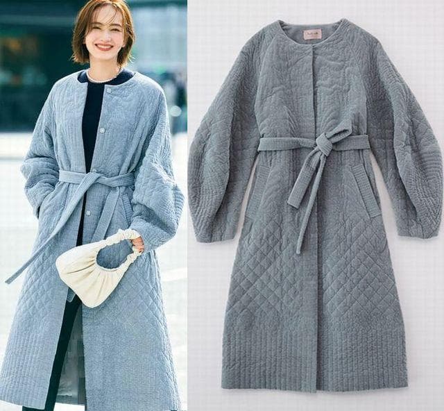 71500円】VERY 掲載Masaco Teranishiキルティングコート - メルカリ