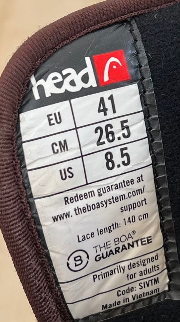 【即日発送】head スノボブーツ　SCOUT スカウト　26.5cm