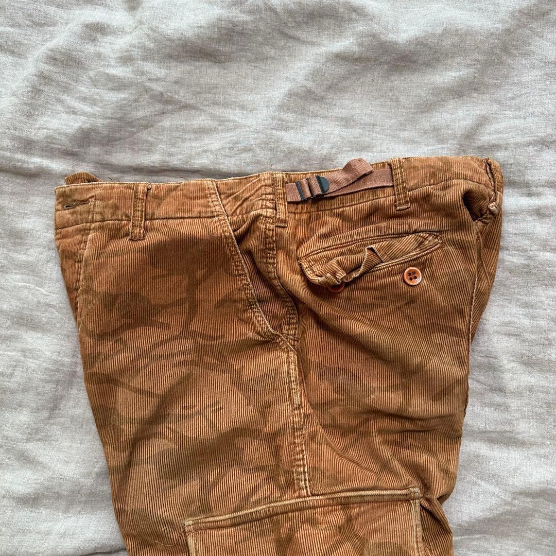 stussy】90s 00s Corduroy Cargo Pants - メルカリ