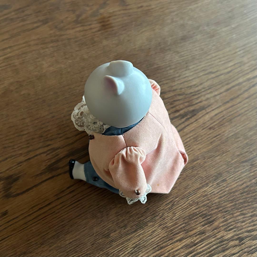 ヴィンテージ ネズミのビスクドール（チャイナヘッドドール