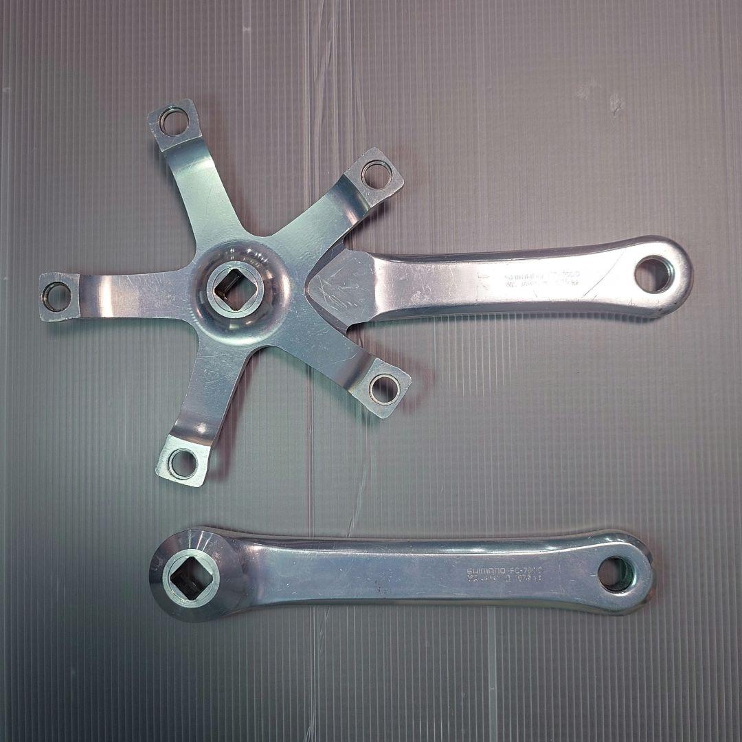 DURA-ACE FC-7600 クランクセット 165mm Shimano FC-7600 クランク