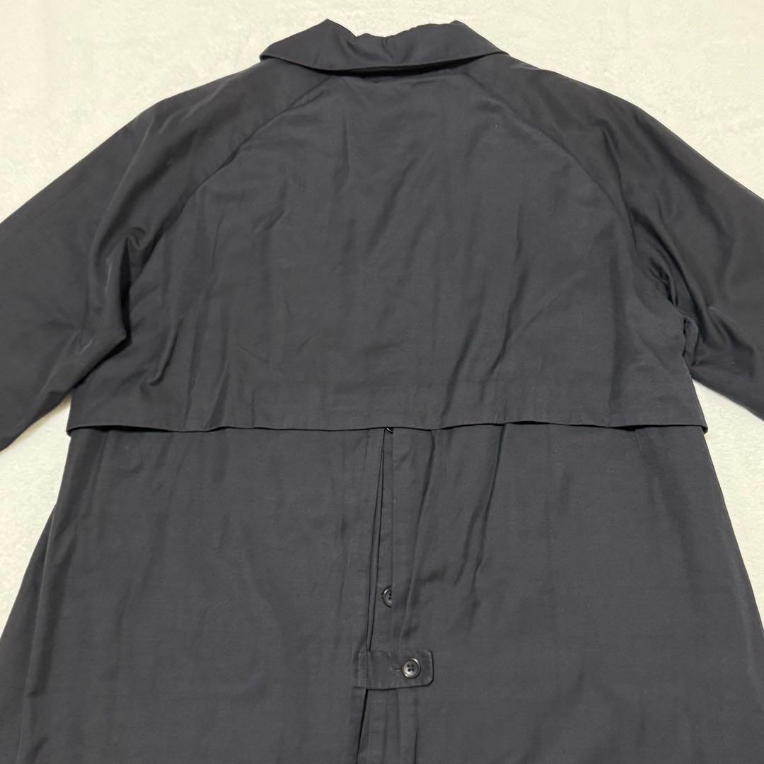 YAECA】 ステンカラーコート ロング ライナー付 アルパカ混 ブラック S