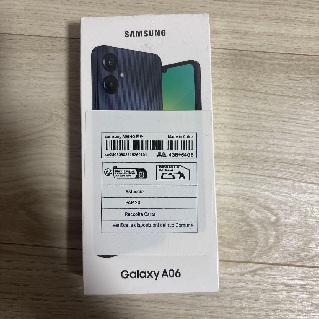 Samsung Galaxy A06 本体 4GB/64GB Amazon.com: Samsung Galaxy A06 4G LTE (64GB + 4GB) Latin Version