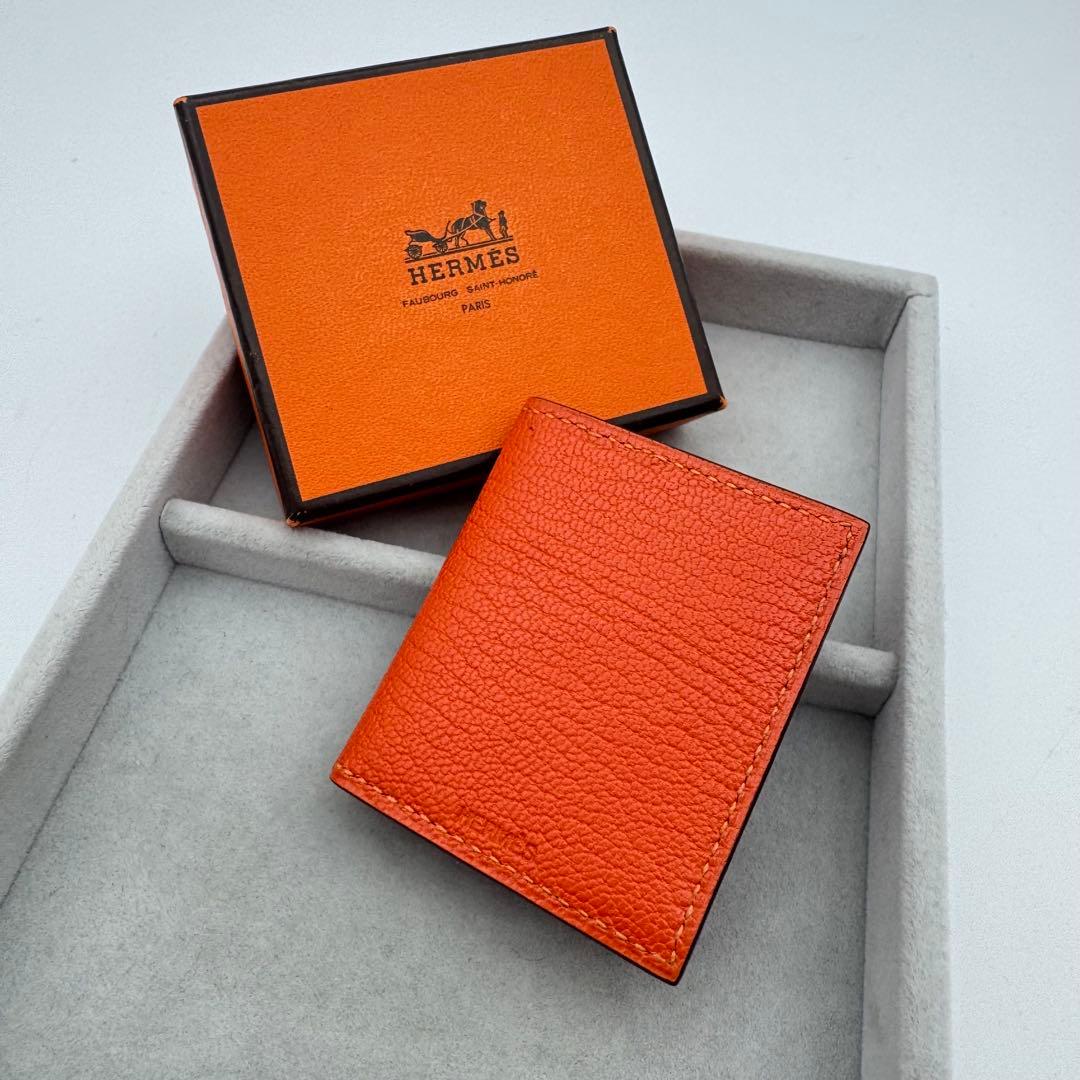 箱付き】HERMES ミニフォトフレーム オレンジ - メルカリ