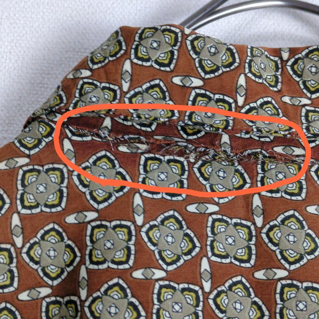 まめち様 4点まとめ買い 柄シャツ (L相当) フランス製 コモン 総柄