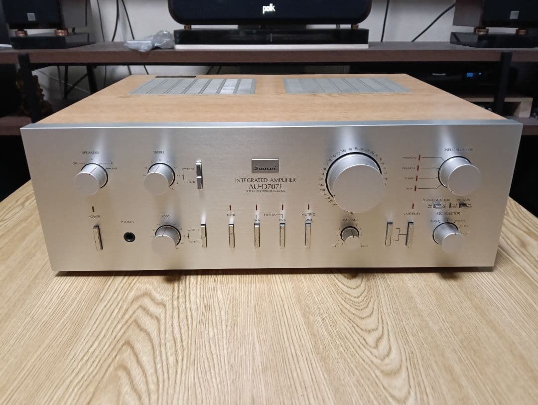 サンスイSANSUI AU-D707F 動作品 Amazon | Sansui 山水 AU-D707F プリメインアンプ | SANSUI