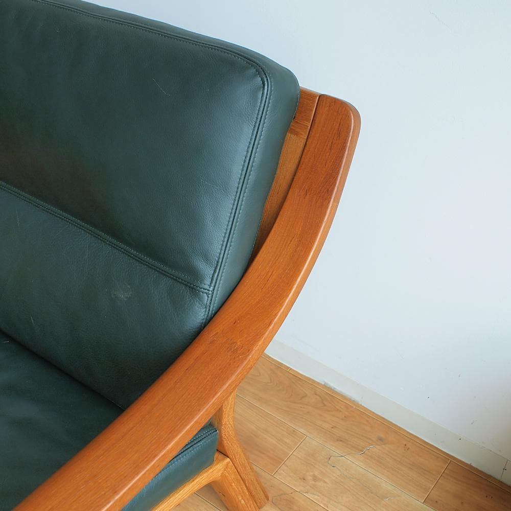 ビンテージ デンマーク製 P.J.Furniture チーク 1人掛けソファ A