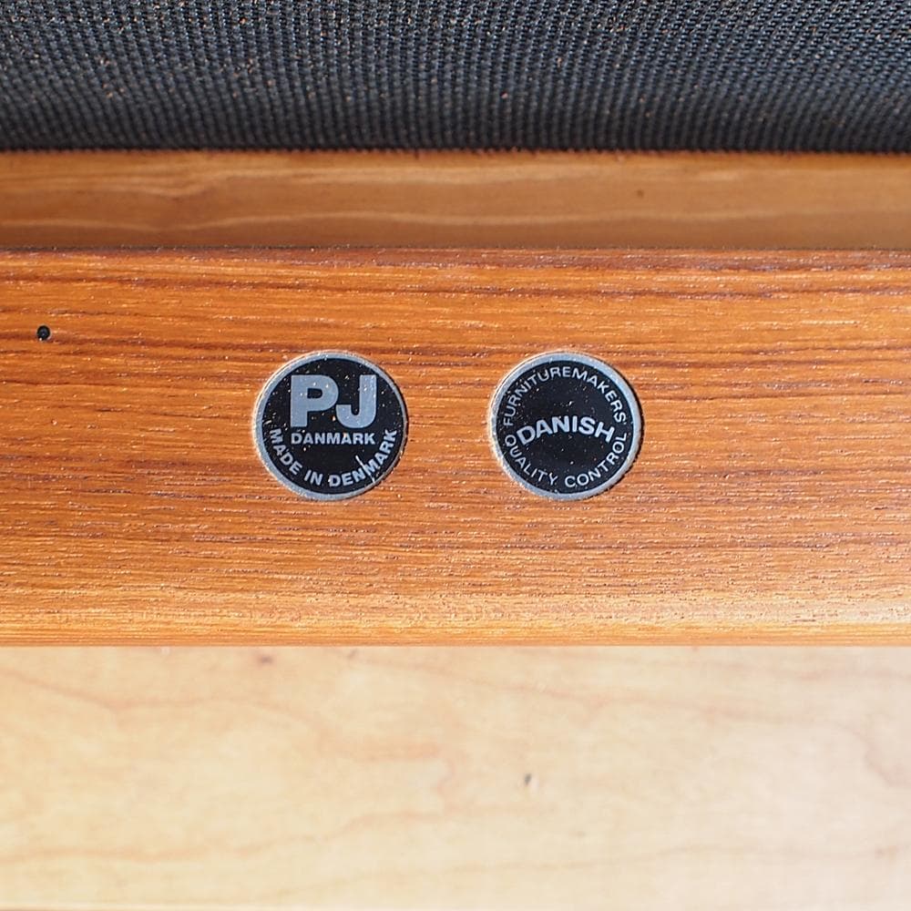 ビンテージ デンマーク製 P.J.Furniture チーク 1人掛けソファ A