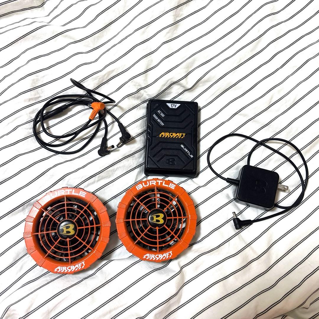 Burtle AIRCRAFT 空調服用ファンセット　17V 楽天市場】バートル BURTLE 作業服 作業着 AC300 と AC311 新型17V