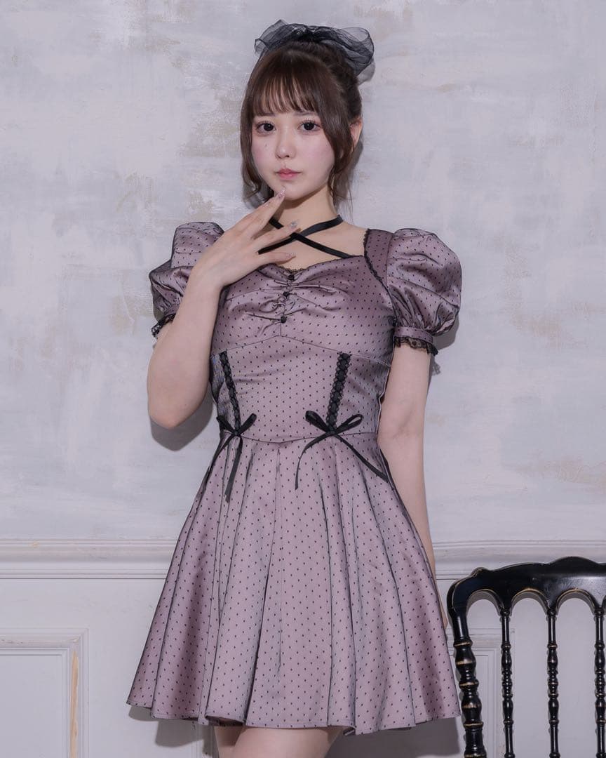 pium コルセットドールミニワンピース pium コルセットドールミニワンピース コルセットドールミニワンピース