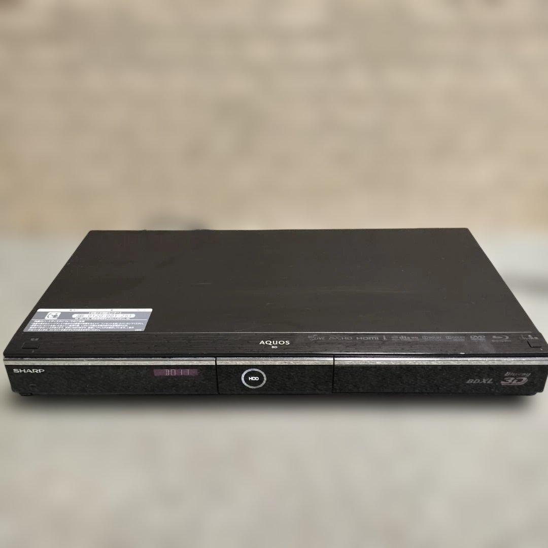 大容量1TB W録画 AQUOS BDレコーダー BD-HDW80 - メルカリ