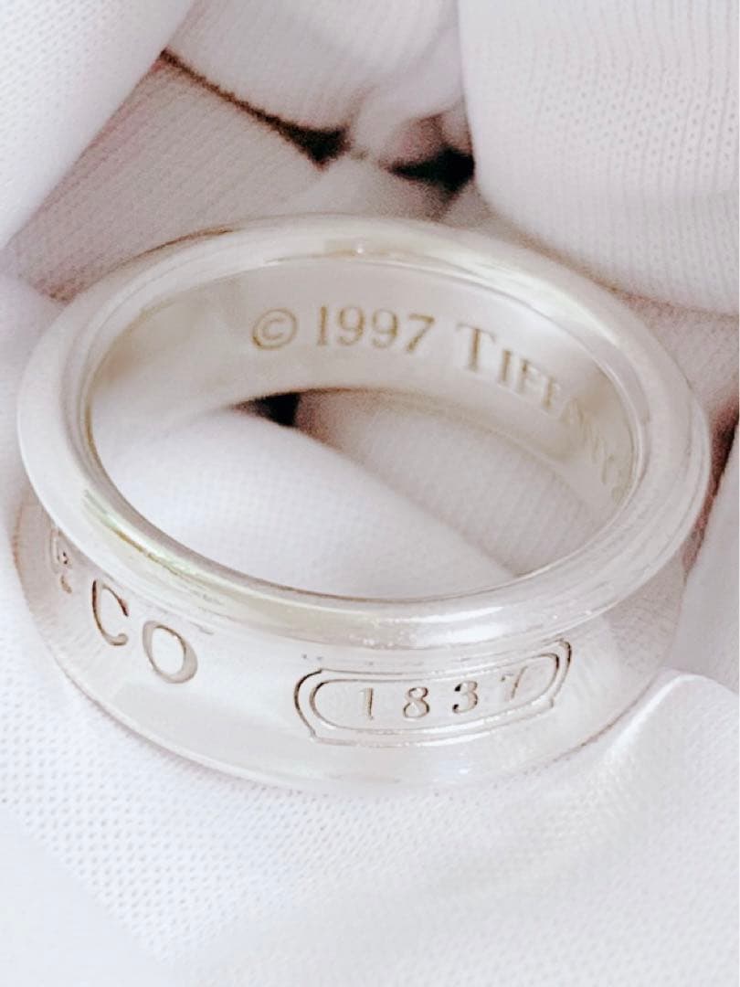 専用 ティファニー 1837 ナロー ワイド リング 約10号〜11号の間くらい