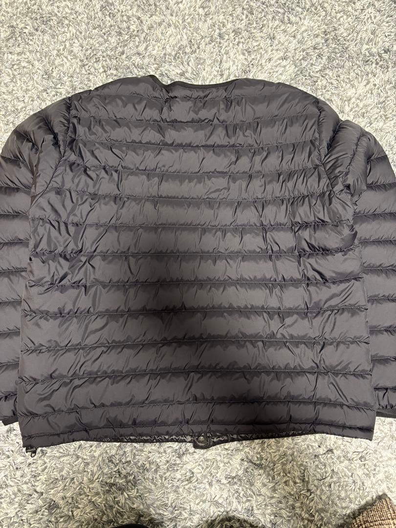 ダントンMEN´Sクルーネック インナーダウンジャケット（XL）ブラック