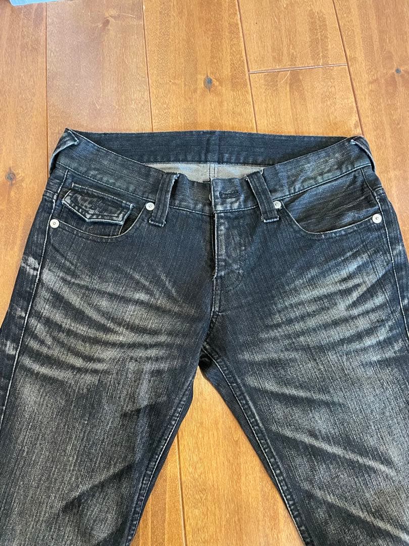TORNADO MART ブラックブーツカットデニム Lサイズ - パンツオンライン