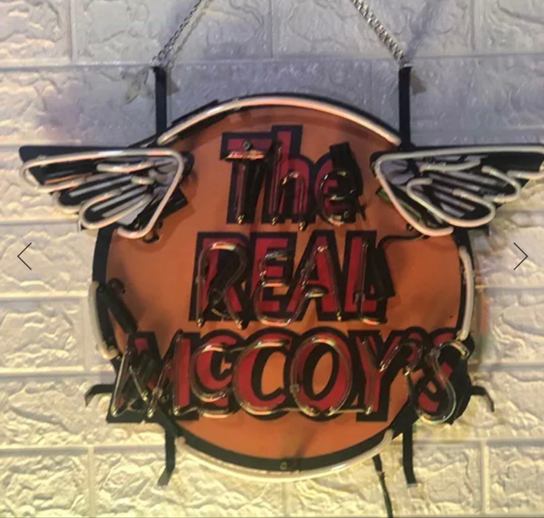 オーダー ネオンサイン 翼デザイン レッド＆ホワイト ガラス製