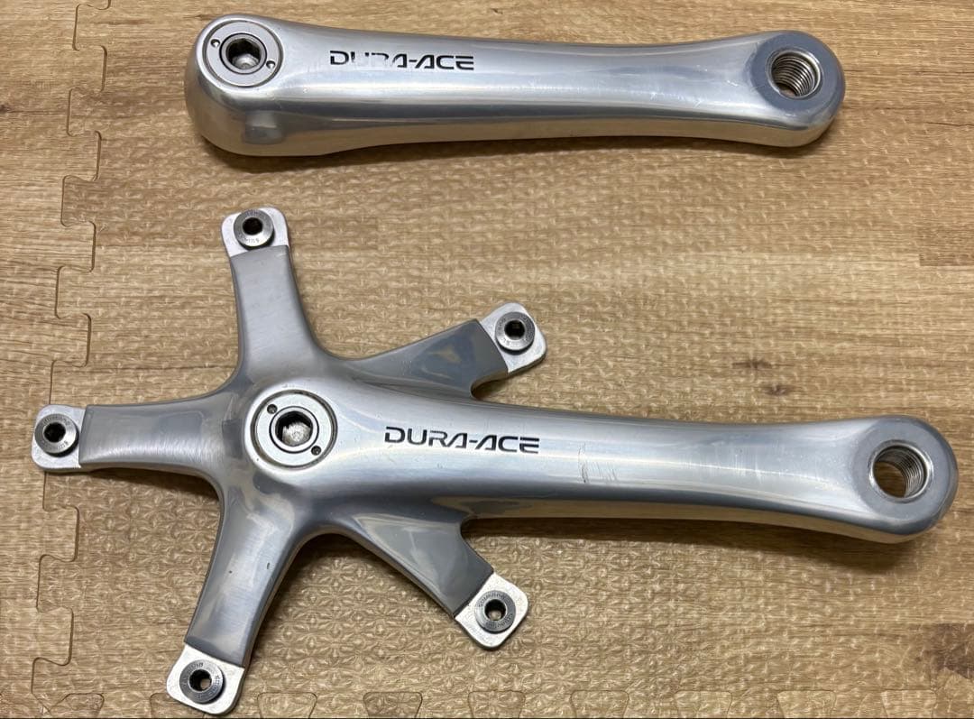 SHIMANO クランクFC-7710　165mm njs VIA ピスト SHIMAN クランクFC-7710 165mm njs VIA ピスト SHIMANO DURA-ACE FC