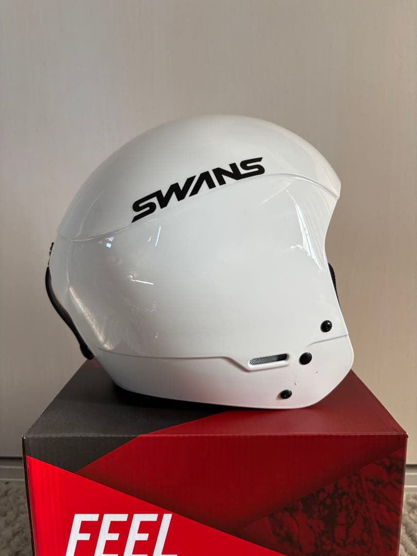 未使用】SWANS ヘルメットXL HRS-90FIS P1 W - メルカリ
