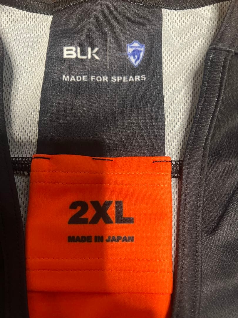 クボタスピアーズ選手支給品 シングレット2XL