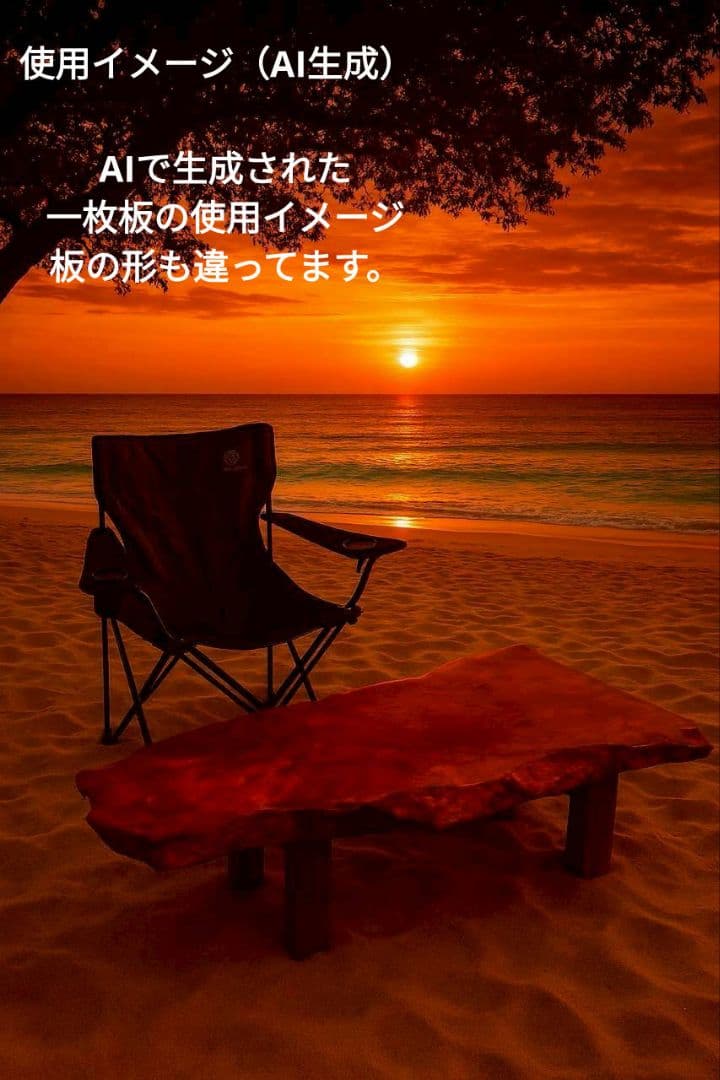 無垢一枚板（鹿児島杉）／天板／研磨＋ニス塗り済／軽量約4kg／