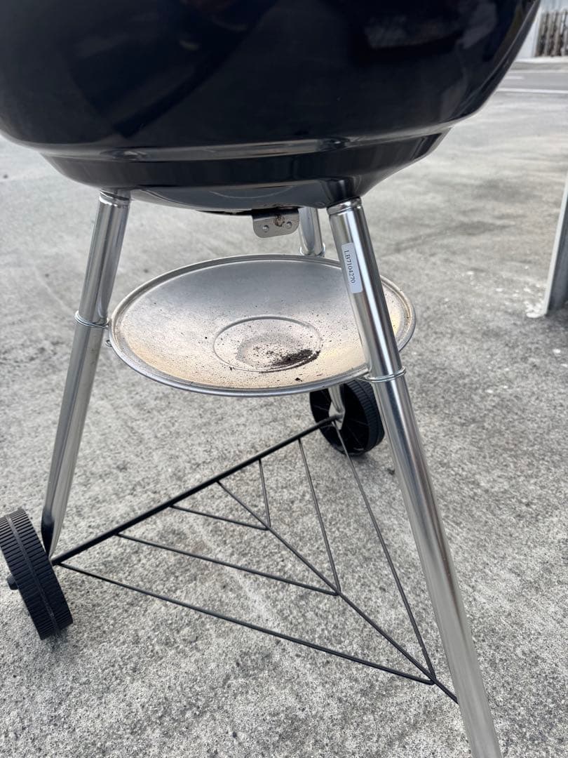 Weber グリル 黒 温度計付き