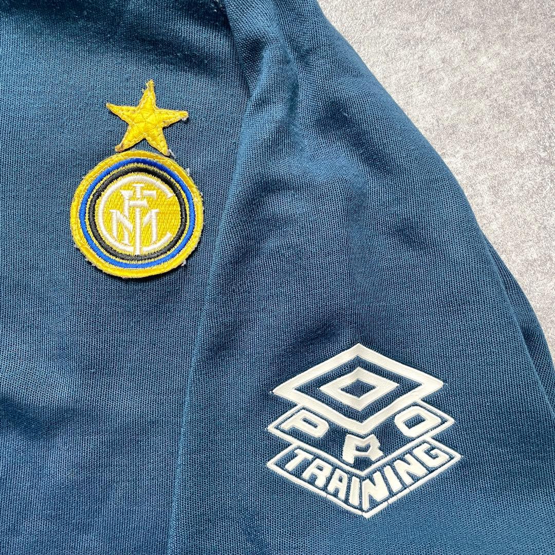 正規97-98Umbro Inter training track top】 - メルカリ