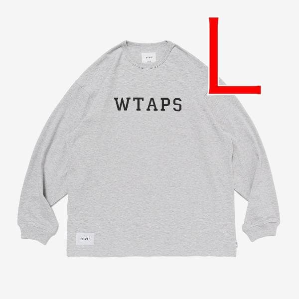 定価以下 25SS WTAPS ACADEMY LS CTPL ASH GRAY