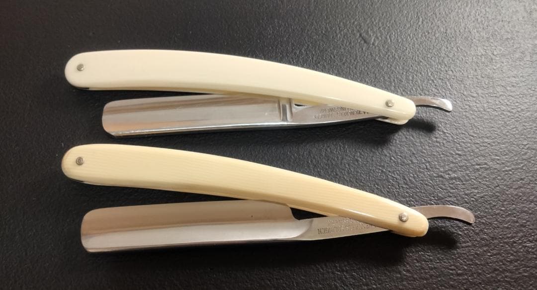 J.A.HENCKELS 西洋剃刀 50/1&70/1 純正ケース付 計2本