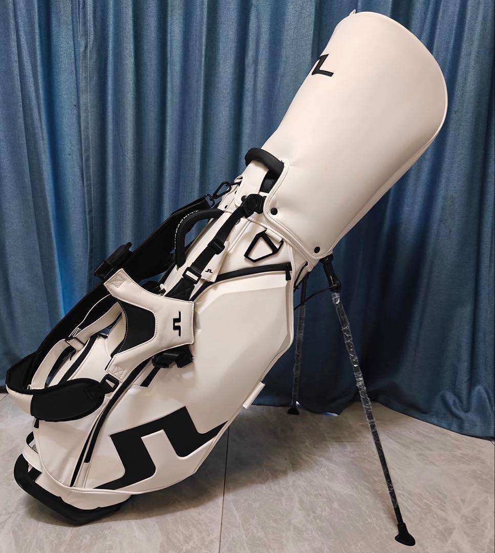 J.LINDEBERG カーボンスタンド キャディバッグ J.LINDEBERG グレー キャディバッグ スタンドバッグ J.LINDEBERG