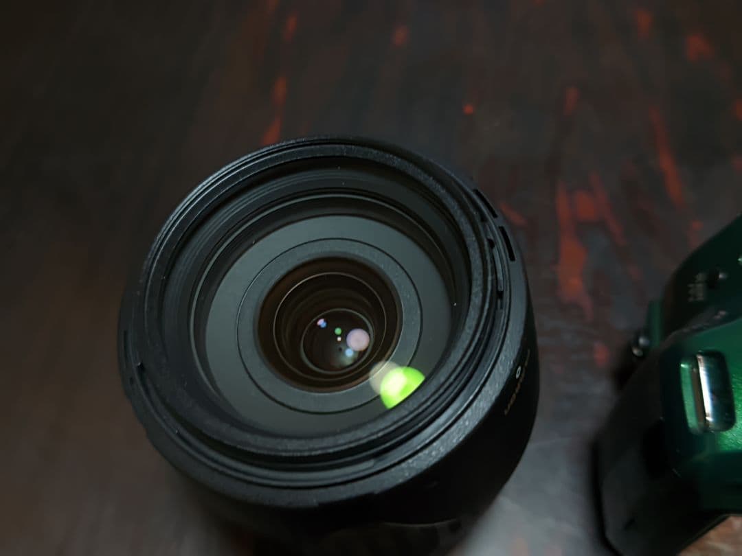 PENTAX k-50メタルグリーン TAMRON18-200 f3.5-6.3